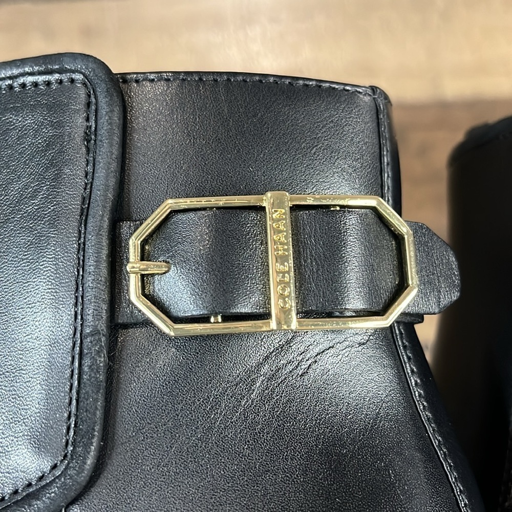 Cole Haan Ettie Buckled Bootie Black Size 6 B - Picture 10 of 10